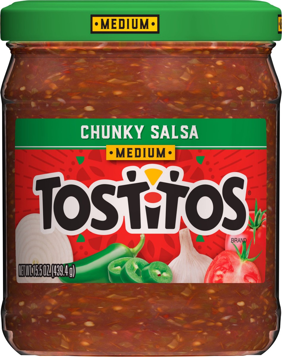 slide 6 of 9, Tostitos Chunky Salsa, 15.5 oz