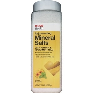 slide 1 of 1, CVS Health Rejuvenating Mineral Salts, Arnica And Spearmint, 38 oz