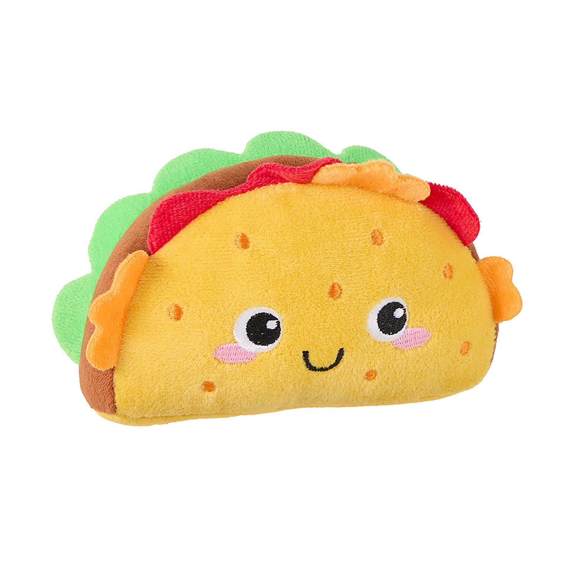 slide 1 of 1, Joyhound®taco Squeaker Plush Dog Toy, SM