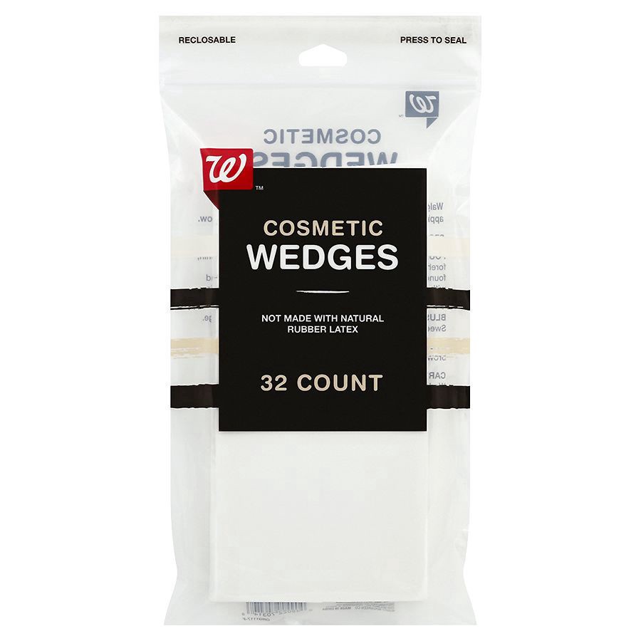 slide 1 of 1, Walgreens Beauty Cosmetic Wedges, 32 ct