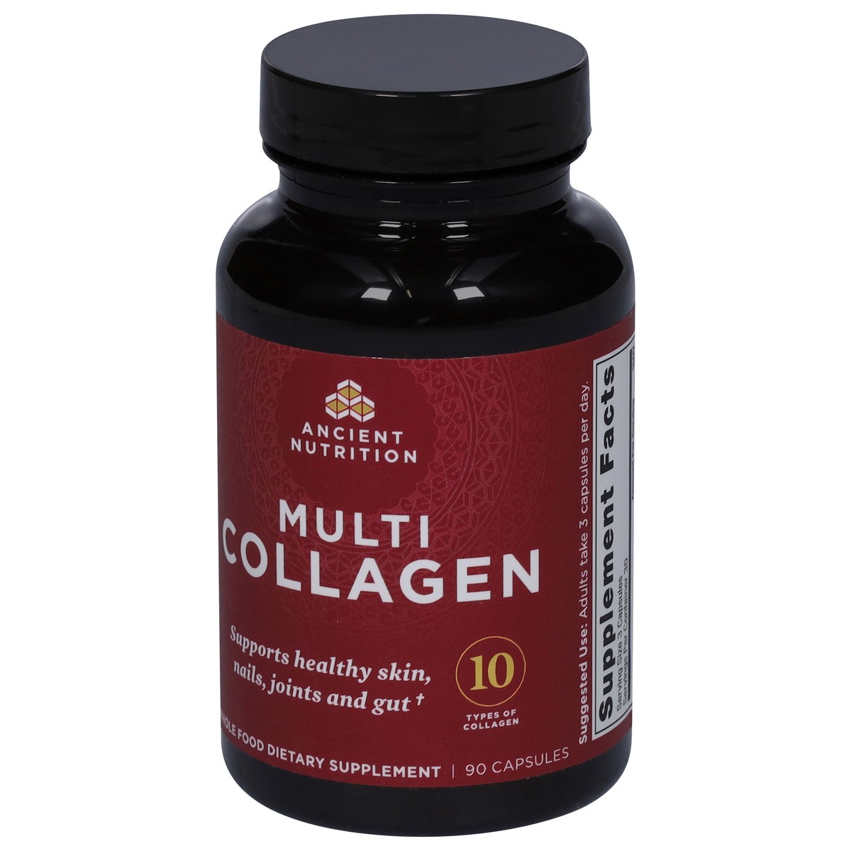 slide 5 of 9, Ancient Nutrition Multi Collagen Protein Capsules, 90 ct