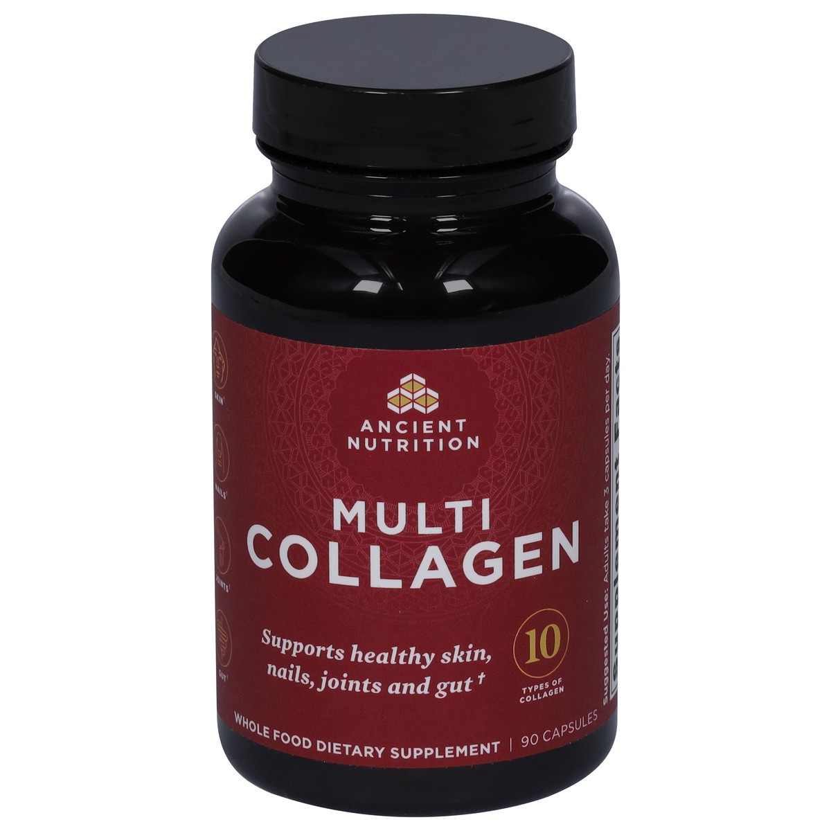 slide 1 of 9, Ancient Nutrition Multi Collagen Protein Capsules, 90 ct