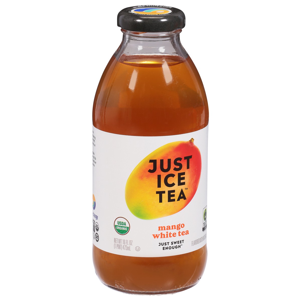 slide 5 of 9, Just Ice Tea Mango White Tea - 16 fl oz, 16 fl oz