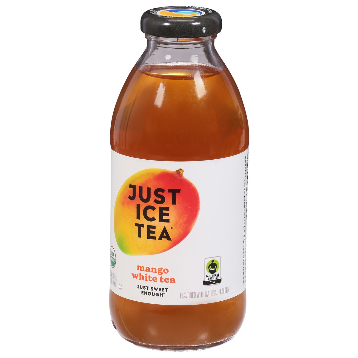 slide 4 of 9, Just Ice Tea Mango White Tea - 16 fl oz, 16 fl oz