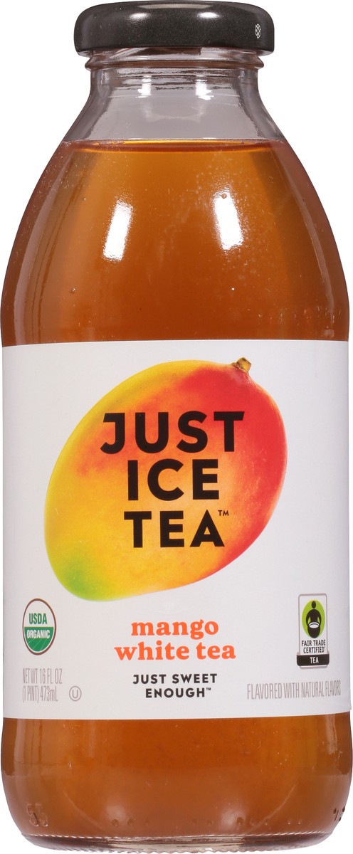 slide 7 of 9, Just Ice Tea Mango White Tea - 16 fl oz, 16 fl oz