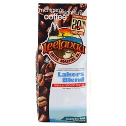 Leelanau Coffee Leelanau Lakers Blend Premium Ground Coffee- 12 oz