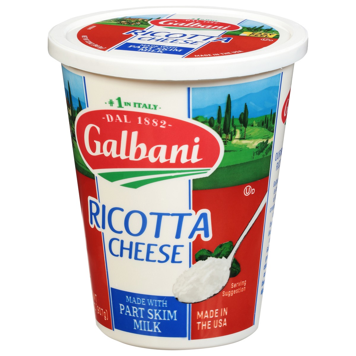slide 7 of 9, Galbani Ricotta Ricotta Cheese 32 oz, 32 oz