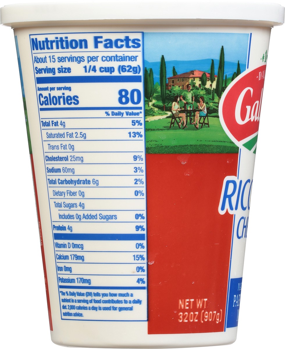 slide 8 of 9, Galbani Ricotta Ricotta Cheese 32 oz, 32 oz