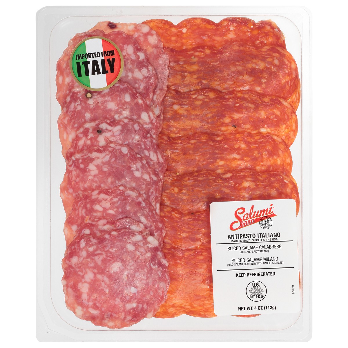 slide 1 of 9, Salumi Italiani Salumi Italliani Antipasto, 4 oz