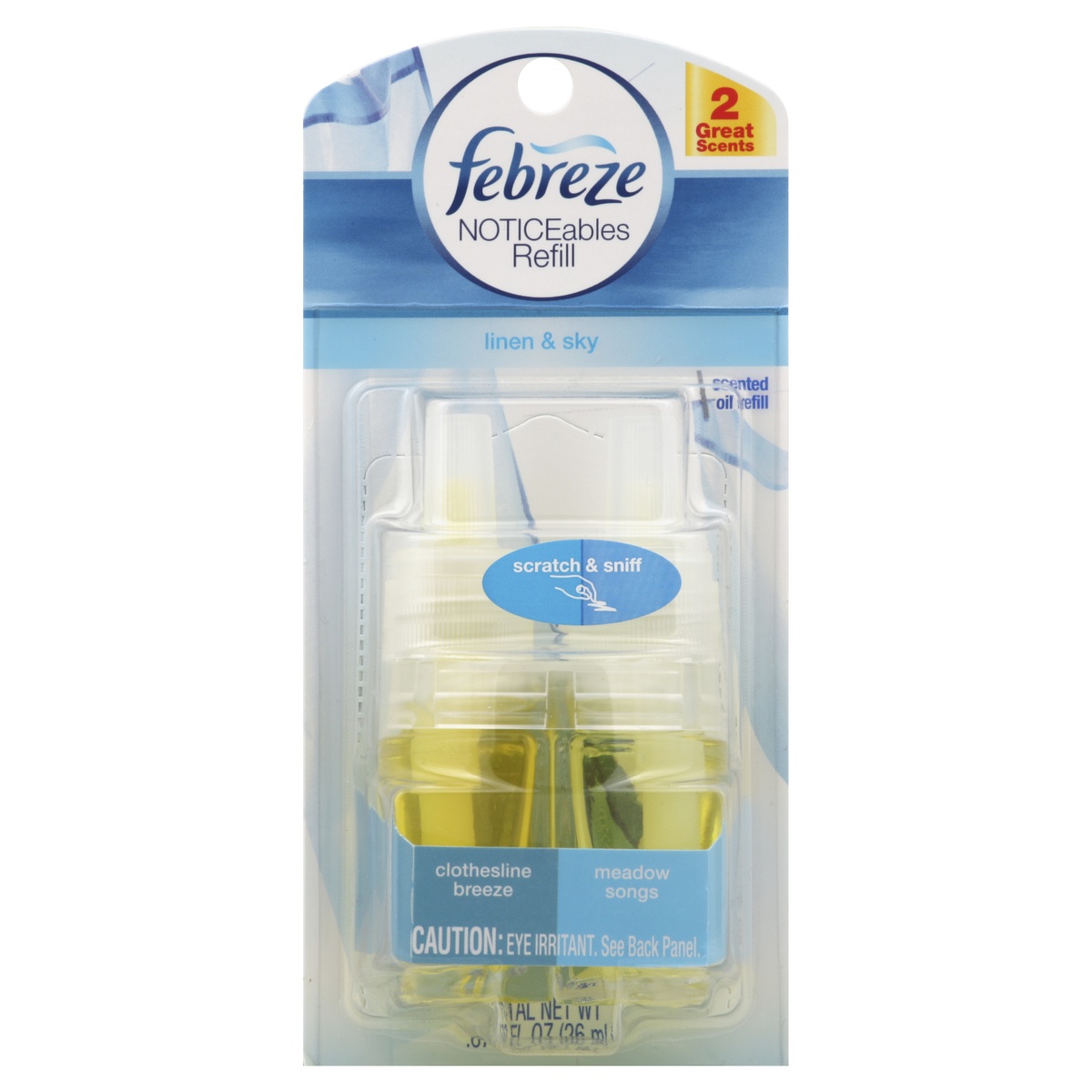 slide 1 of 1, Febreze Scented Oil Refill , 0.879 oz