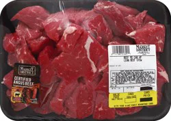 Market District Beef, Lean, Certified Angus, Stew, Value Pack