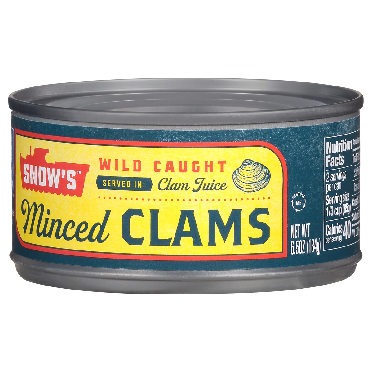 slide 3 of 9, Bumble Bee Foods, Llc Snow's Bumble Bee Minced Clams In Clam Juice, 6.5 oz