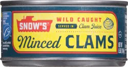 Bumble Bee Foods, Llc Snow's Bumble Bee Minced Clams In Clam Juice