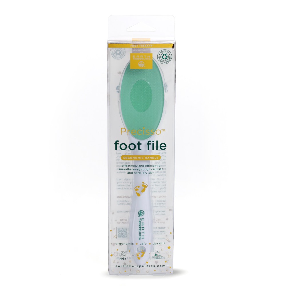 slide 1 of 1, Earth Therapeutics® Pricisso™ Foot File, 1 ct