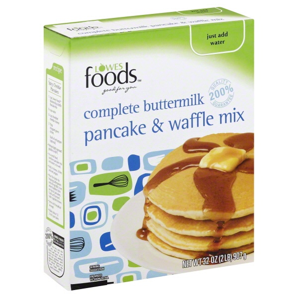 slide 1 of 1, Lowes Foods Complete Buttermilk Pancake Mix, 32 oz