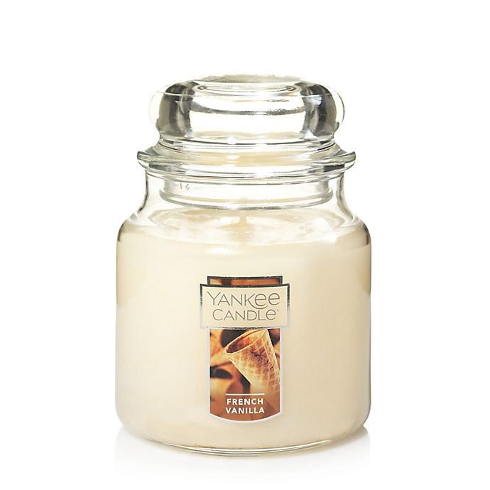 slide 1 of 2, Yankee Candle Housewarmer French Vanilla Medium Classic Jar Candle, 1 ct