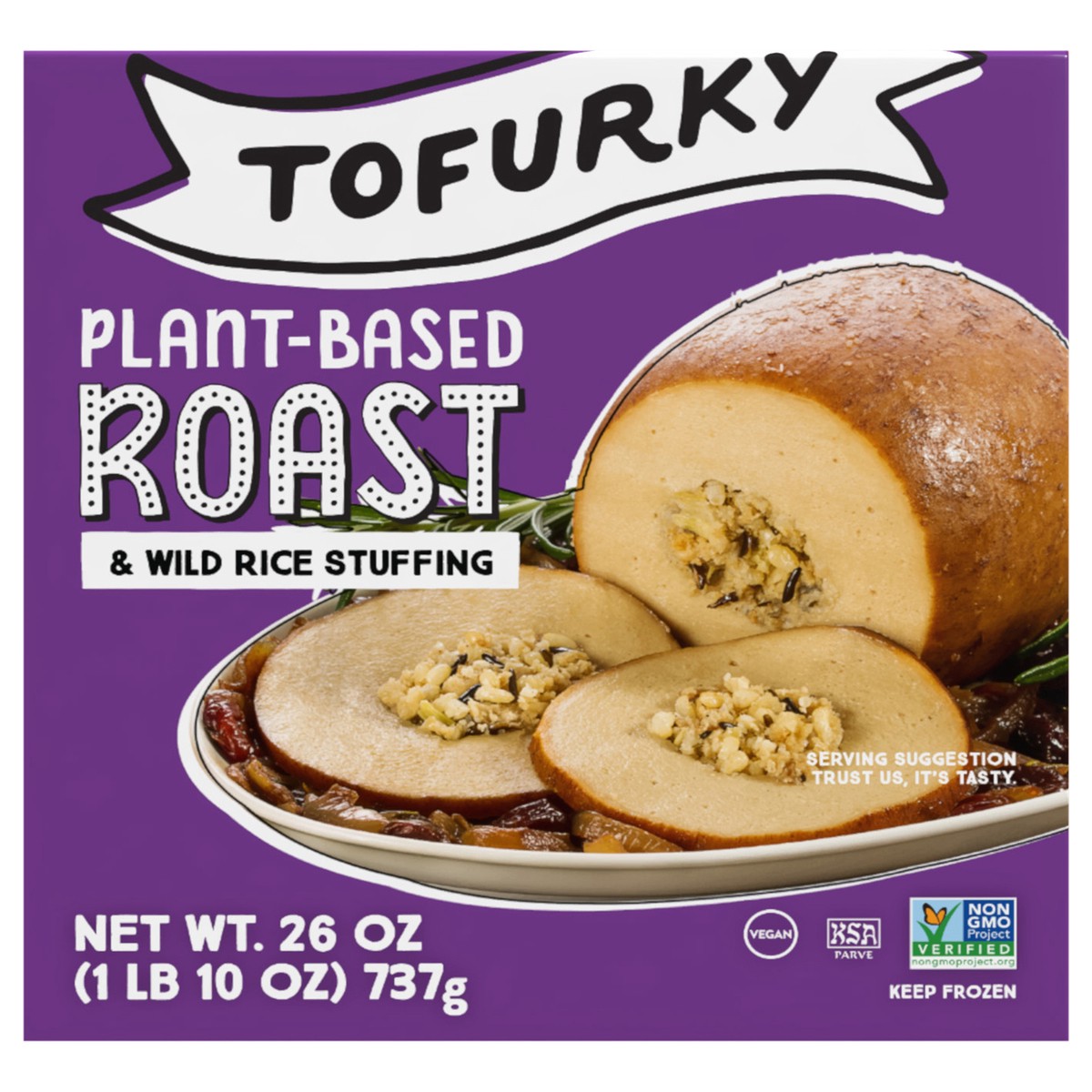 slide 1 of 7, Tofurky Roast, 1 ct