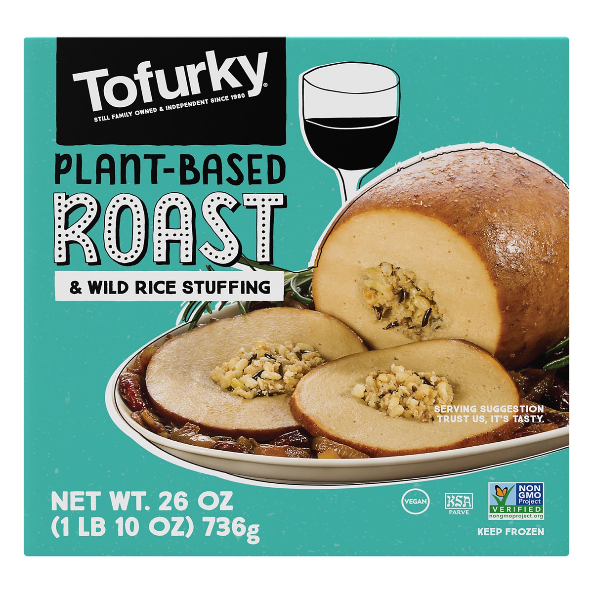 slide 1 of 7, Tofurky Roast Stuff 26 Oz, 1 ct