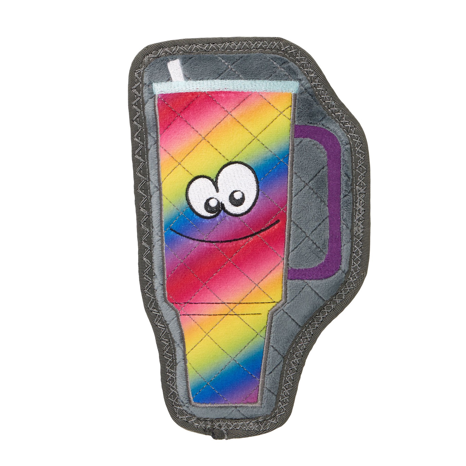 slide 1 of 1, Joyhound® Rip Roarin' Rainbow Cup Squeaker Dog Toy, SM