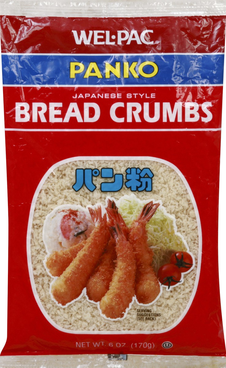 slide 3 of 6, Wel-Pac Panko Japanese Style Bread Crumbs, 6 oz