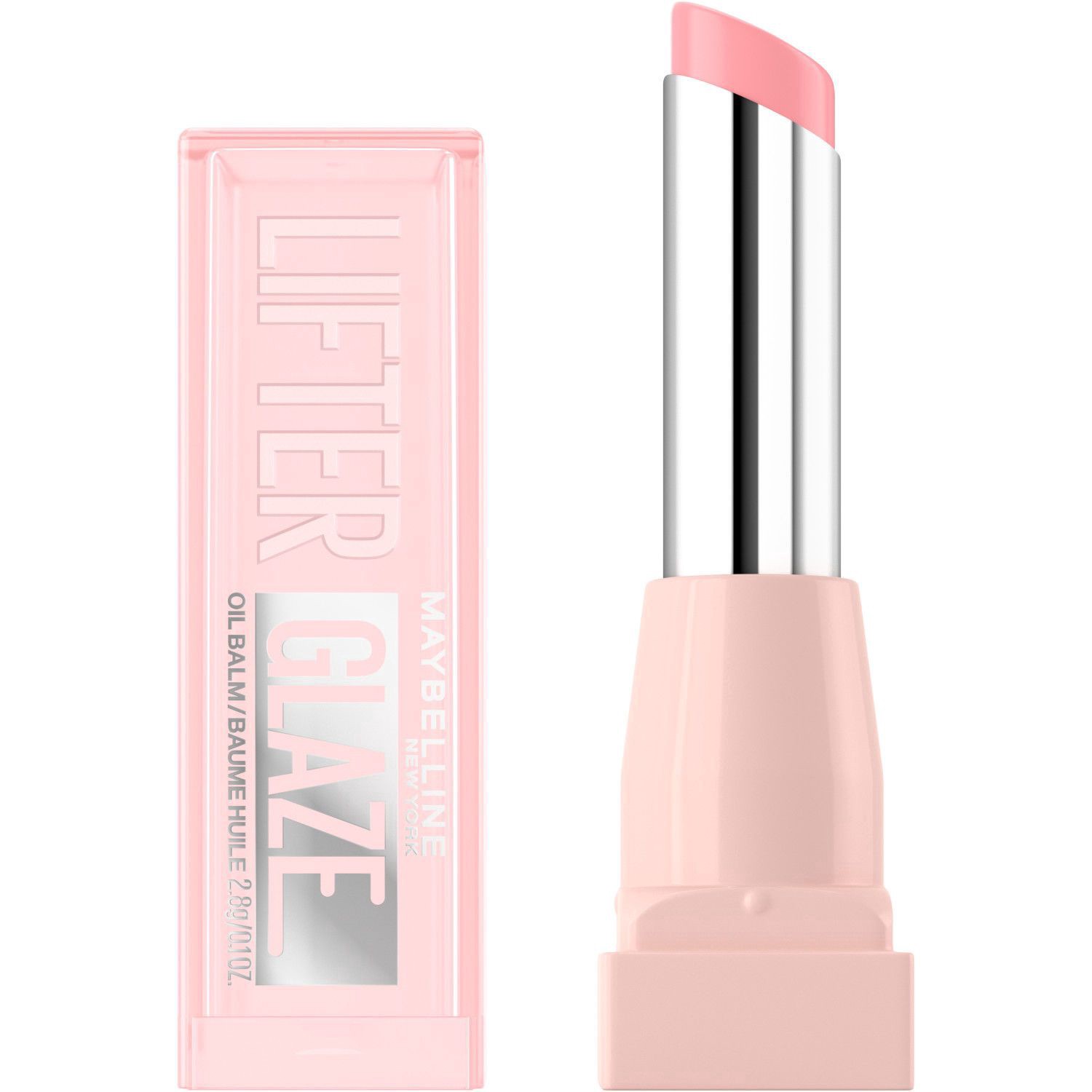 slide 1 of 1, Maybelline Lifter Glaze Pink Drip 002 Oil Balm 0.1 oz, 0.1 oz
