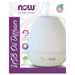 NOW Ultrasonic USB Essential Oil Diffuser