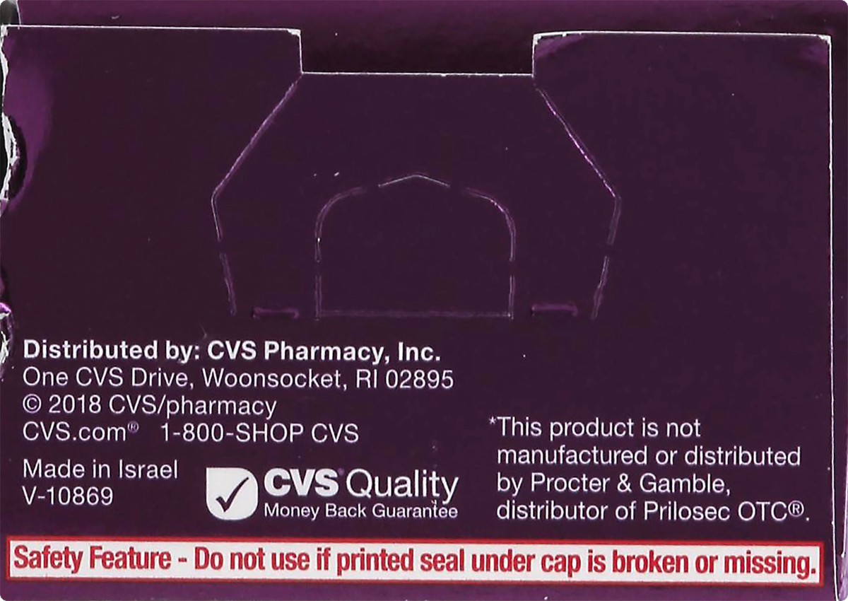 slide 6 of 11, CVS Health Omeprazole 20 mg Delayed Release Tablets, 14 ct; 20 mg