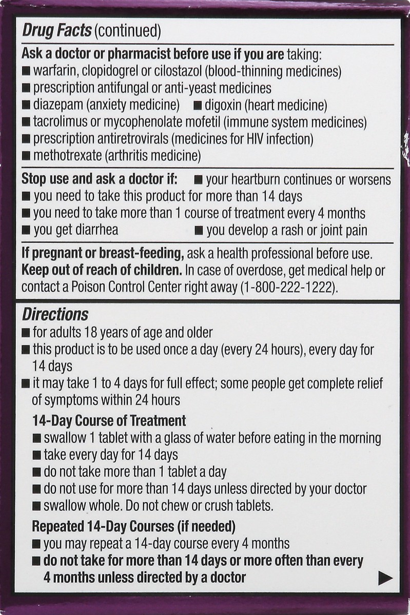 slide 11 of 11, CVS Health Omeprazole 20 mg Delayed Release Tablets, 14 ct; 20 mg
