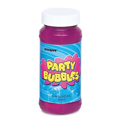 slide 1 of 1, Unique Industries Party Bubbles Bottle, 3.38 oz