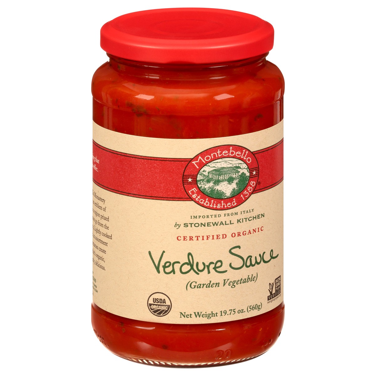 slide 11 of 13, Montebello Verdure Sauce 19.75 oz, 19.75 oz