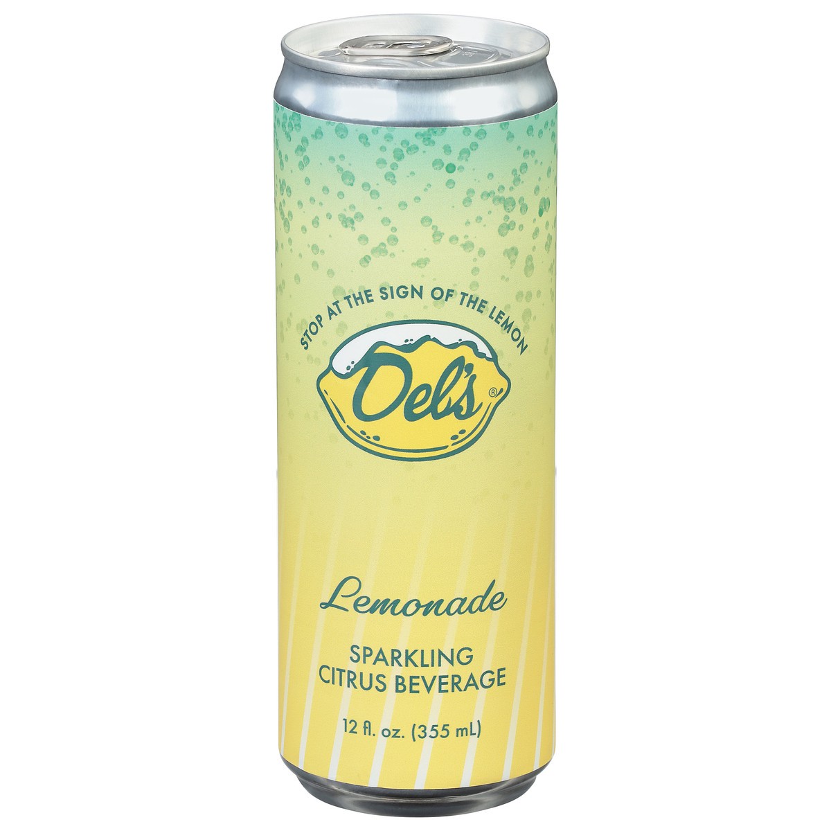 slide 13 of 13, Del's Sparkling Lemonade Citrus Beverage - 12 fl oz, 12 fl oz