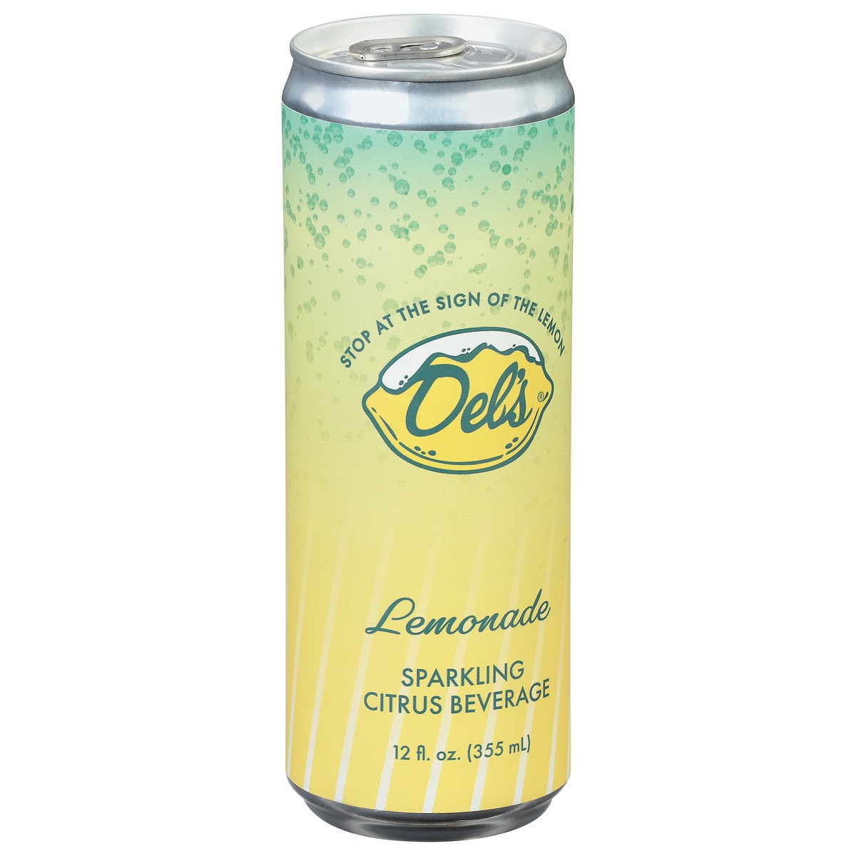 slide 6 of 13, Del's Sparkling Lemonade Citrus Beverage - 12 fl oz, 12 fl oz