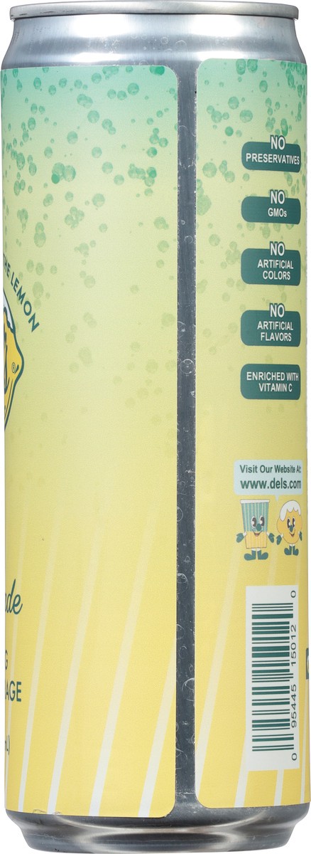 slide 12 of 13, Del's Sparkling Lemonade Citrus Beverage - 12 fl oz, 12 fl oz