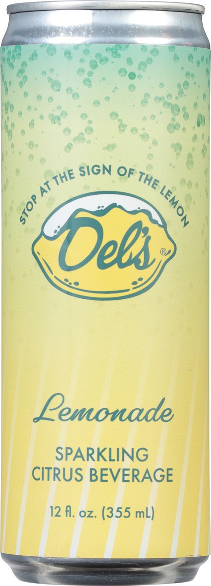slide 9 of 13, Del's Sparkling Lemonade Citrus Beverage - 12 fl oz, 12 fl oz