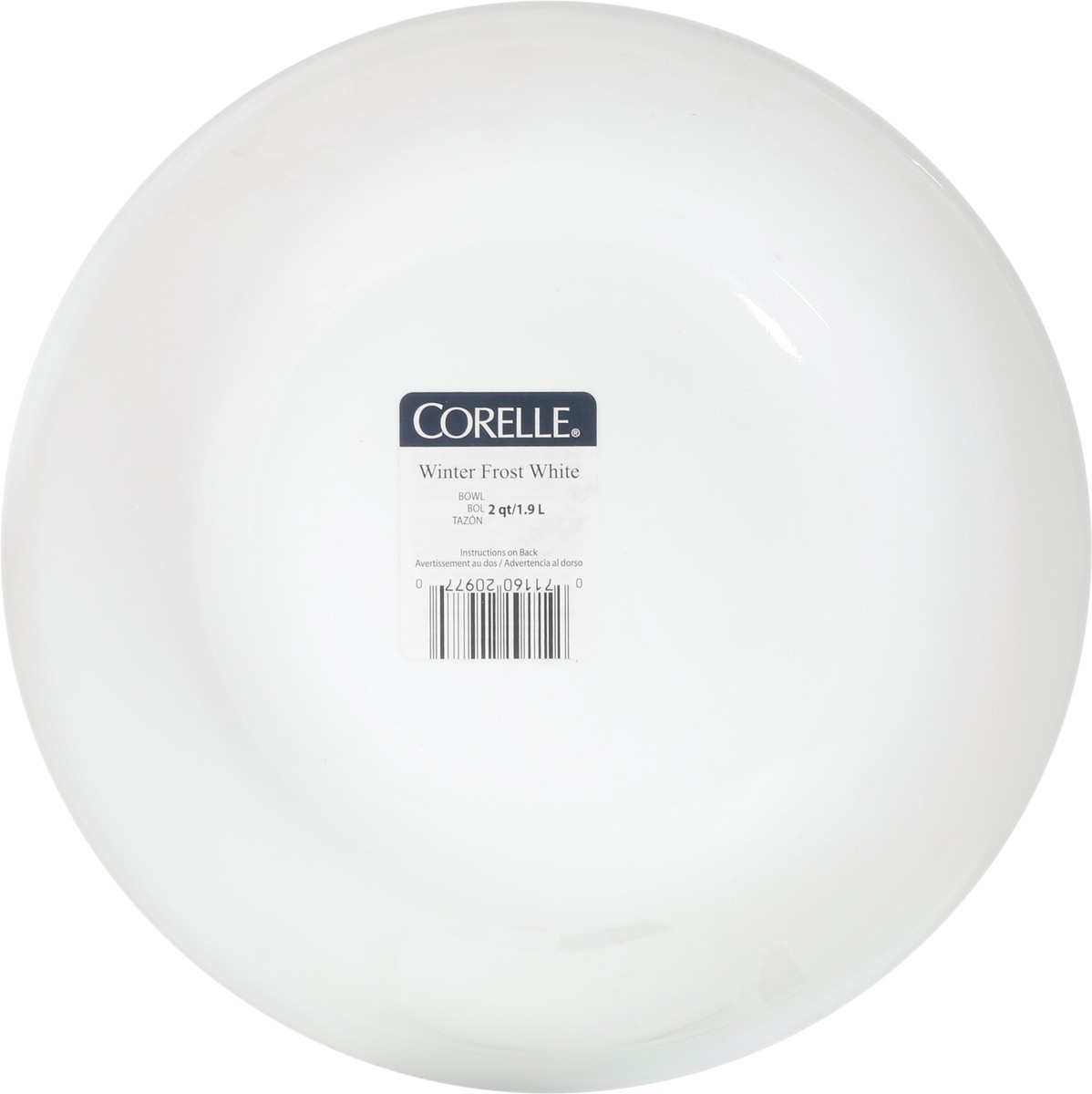 slide 6 of 9, Corelle 2 Quart Winter Frost White Bowl 1 ea, 2 qt