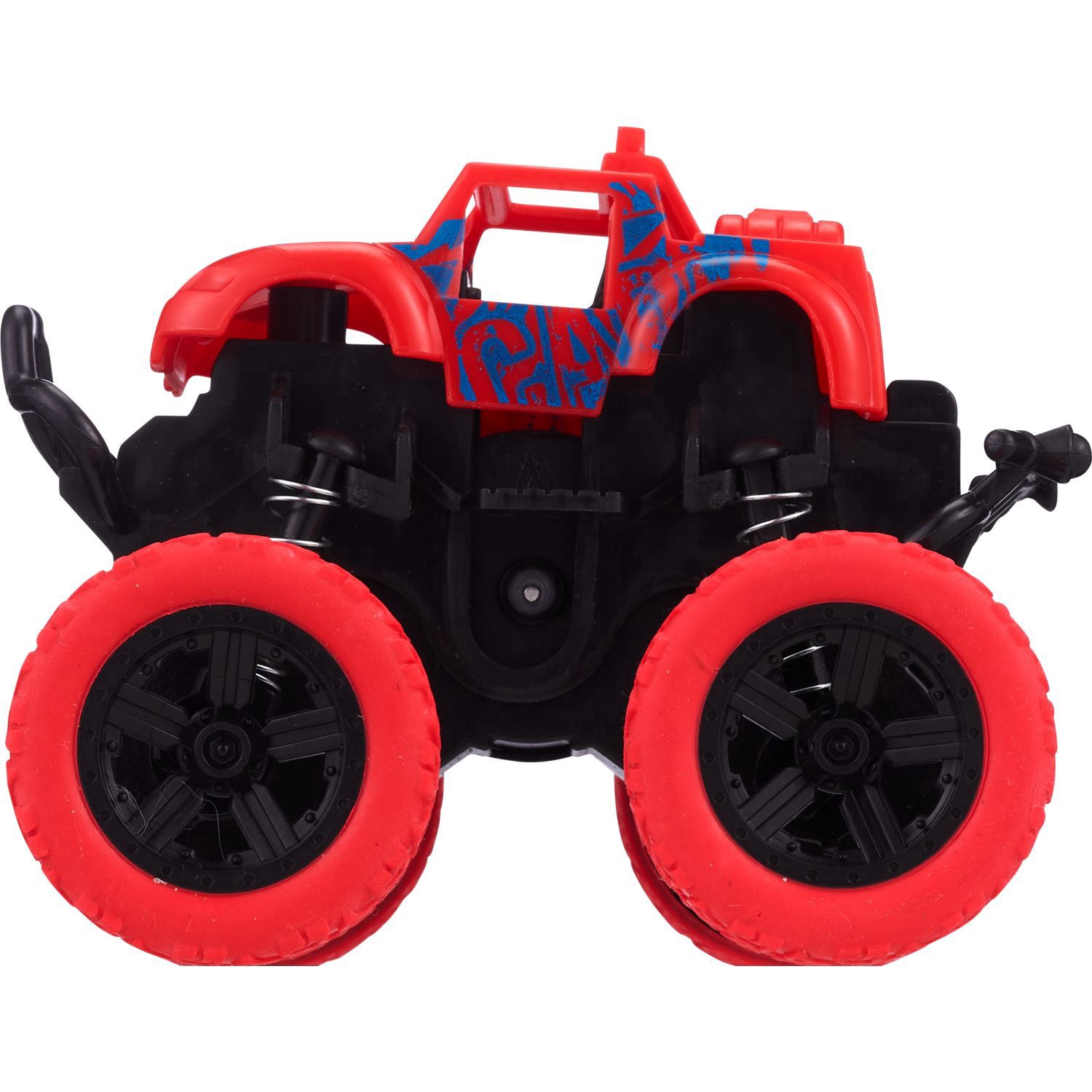 slide 1 of 1, RED AND PINK Monster Truck Valentine, 1 ct