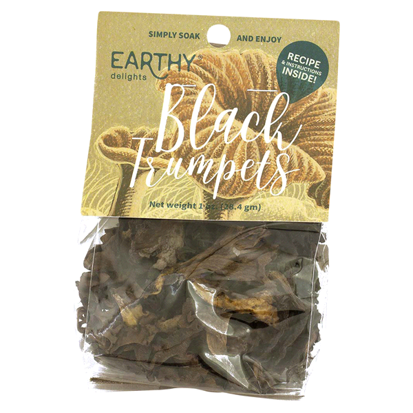 slide 1 of 1, Earthy Delights Dried Black Trumpet Mushrooms, 1 oz, 1 oz