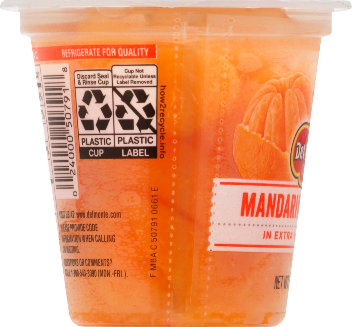 slide 12 of 12, Del Monte In Extra Light Syrup Mandarin Oranges 7 oz, 7 oz
