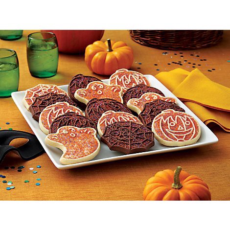 slide 1 of 1, Bakery Cookies Cutout Halloween 24 Count - Each, 1 ct