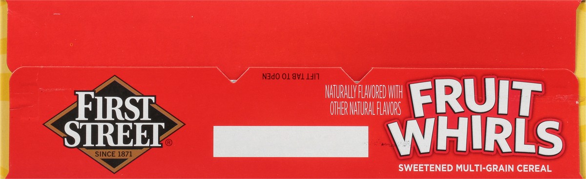 slide 9 of 14, First Street Fruit Whirls Cereal, 21.7 oz