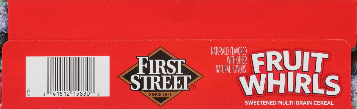 slide 3 of 14, First Street Fruit Whirls Cereal, 21.7 oz