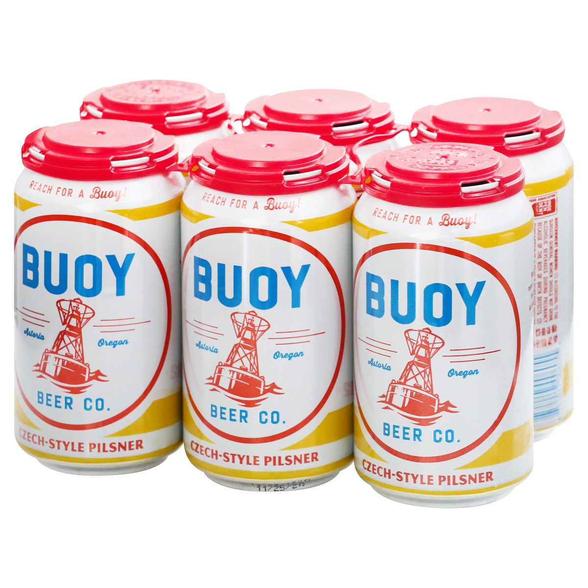 slide 2 of 8, Buoy Beer Czech-Style Pilsner Beer 6 ea, 6 ct