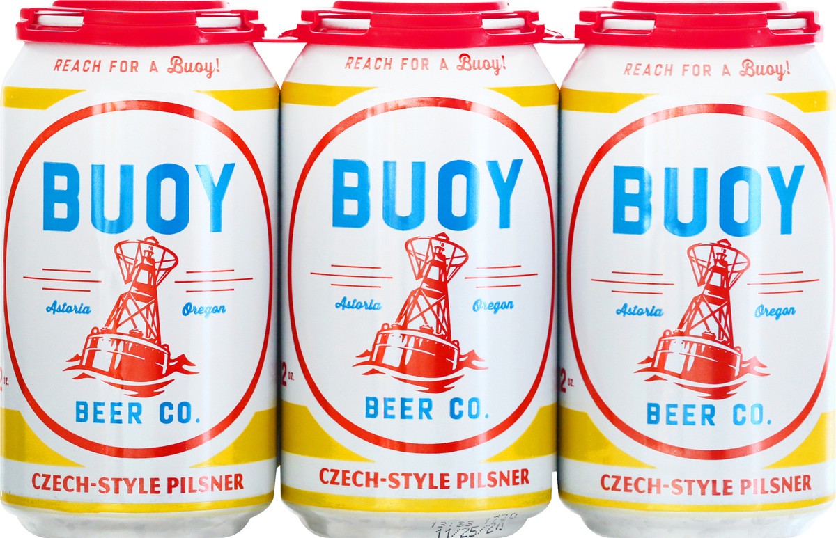 slide 4 of 8, Buoy Beer Czech-Style Pilsner Beer 6 ea, 6 ct