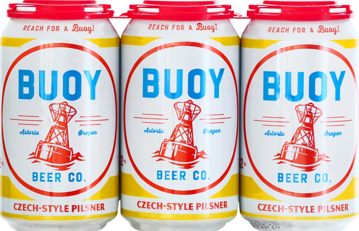 slide 6 of 8, Buoy Beer Czech-Style Pilsner Beer 6 ea, 6 ct
