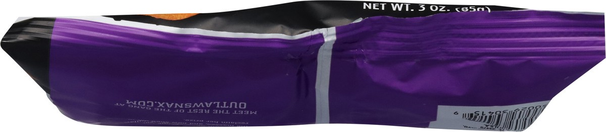 slide 10 of 13, Outlaw Snax Chili Lime Blaze Tortilla Ch, 3 oz