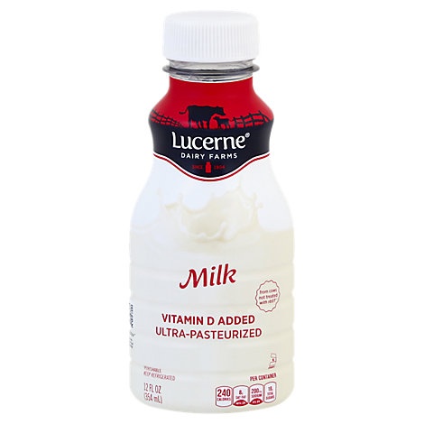 slide 1 of 1, Lucerne Whole Milk California, 12 fl oz