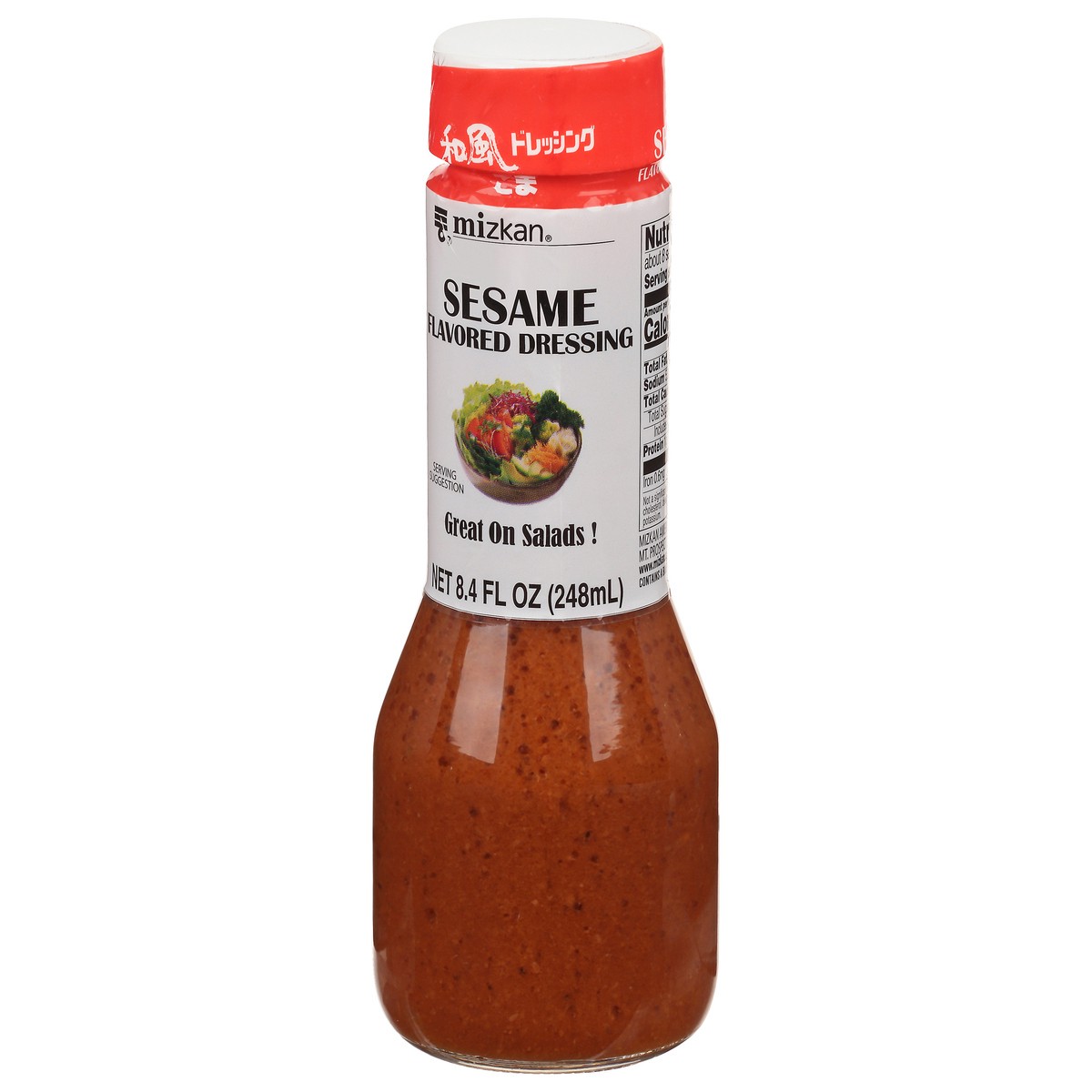 slide 3 of 9, Mizkan Flavored Sesame Dressing 8.4 fl oz, 8.4 fl oz