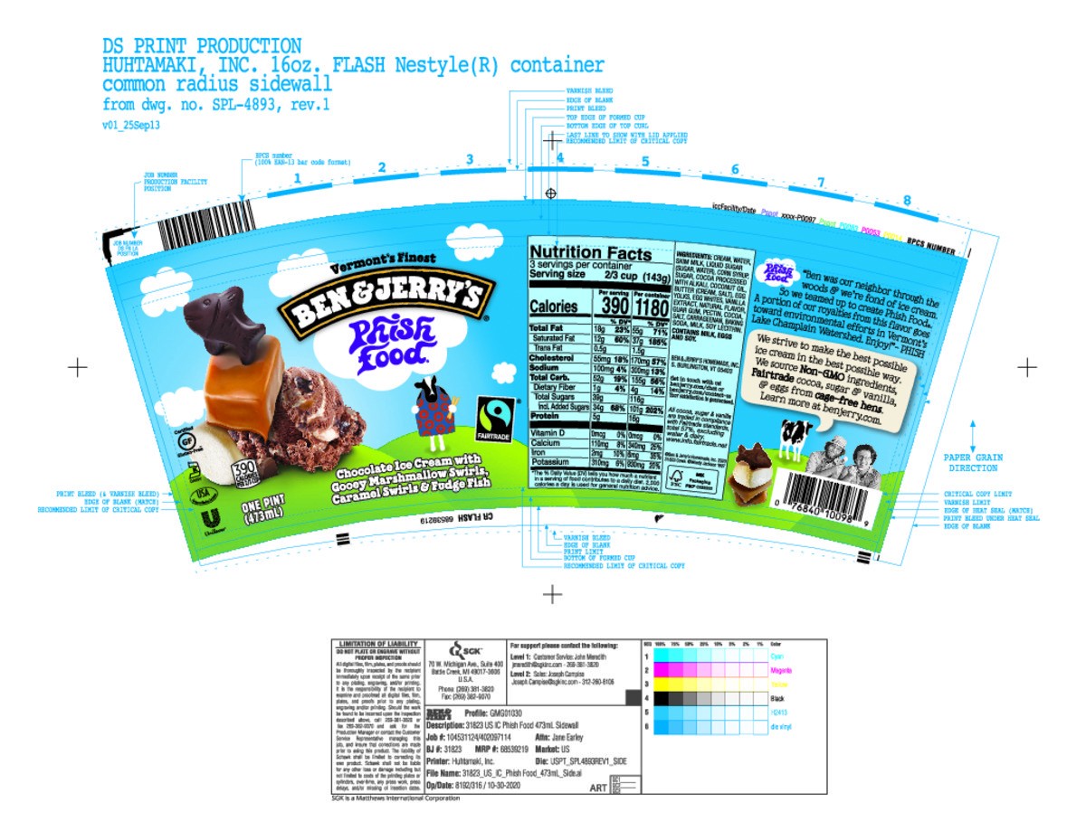 slide 2 of 8, Ben & Jerry's Ice Cream Phish Food, 16 oz, 16 oz