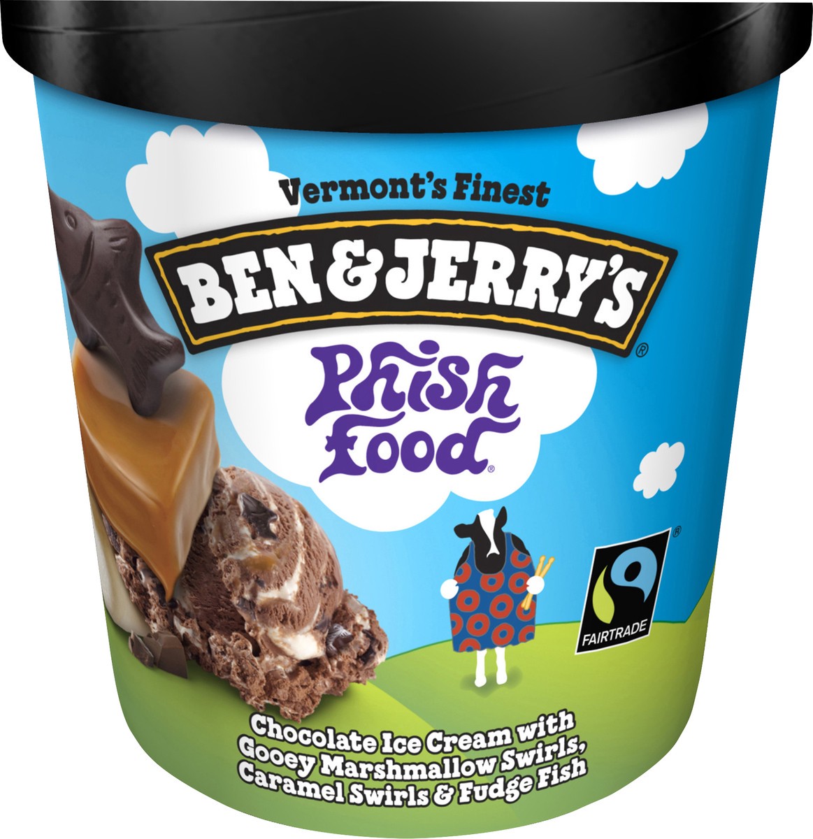 slide 4 of 8, Ben & Jerry's Ice Cream Phish Food, 16 oz, 16 oz