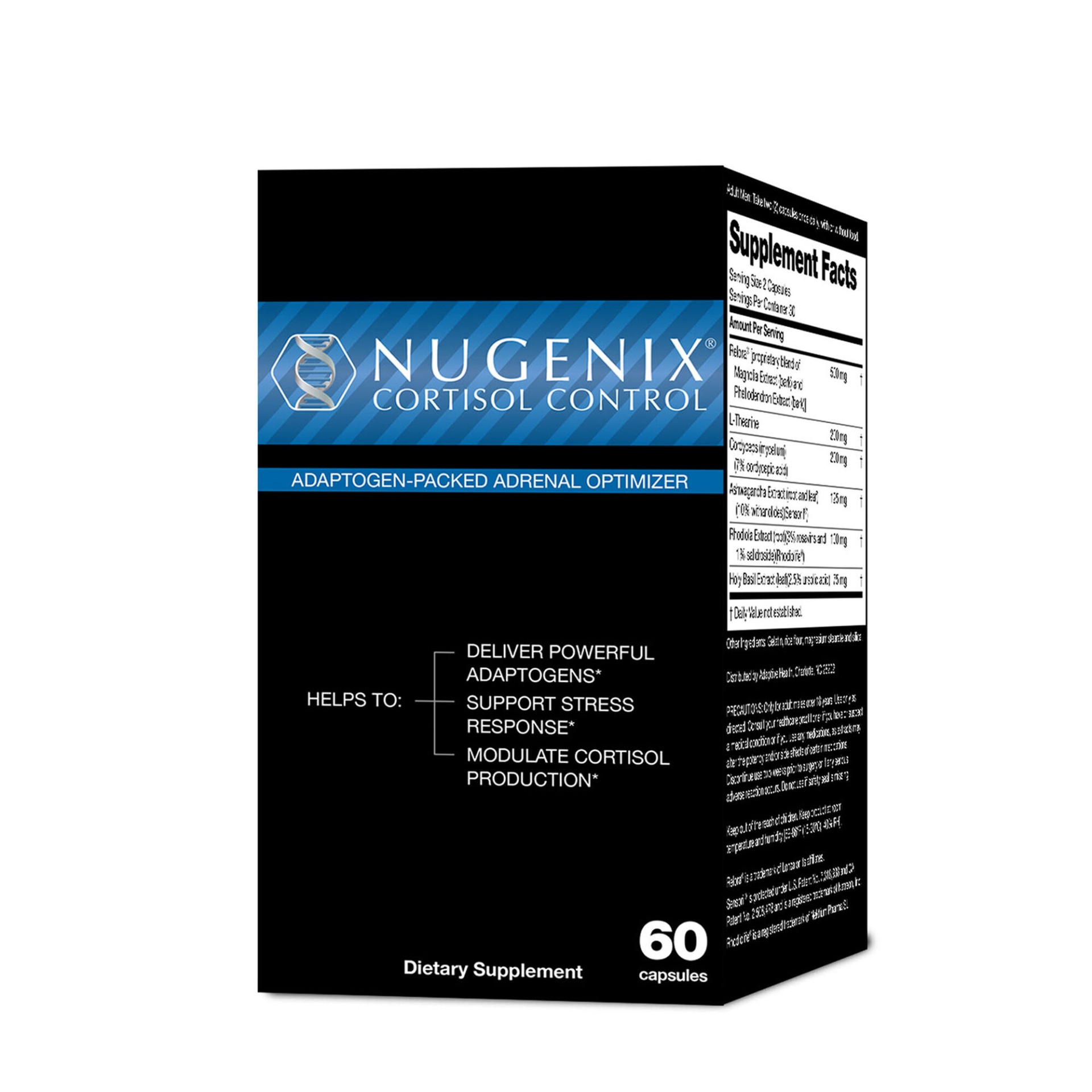 slide 1 of 1, Nugenix Cortisol Control, 60 ct